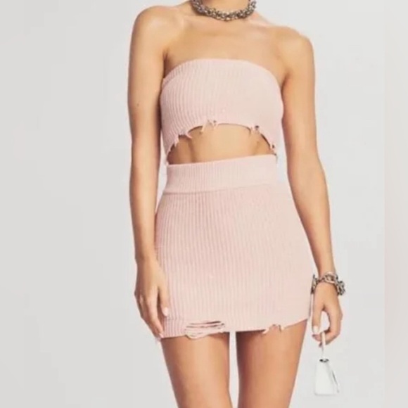 SER.O.YA LOLA DRESS CINTZ ROSE M - Picture 3 of 12